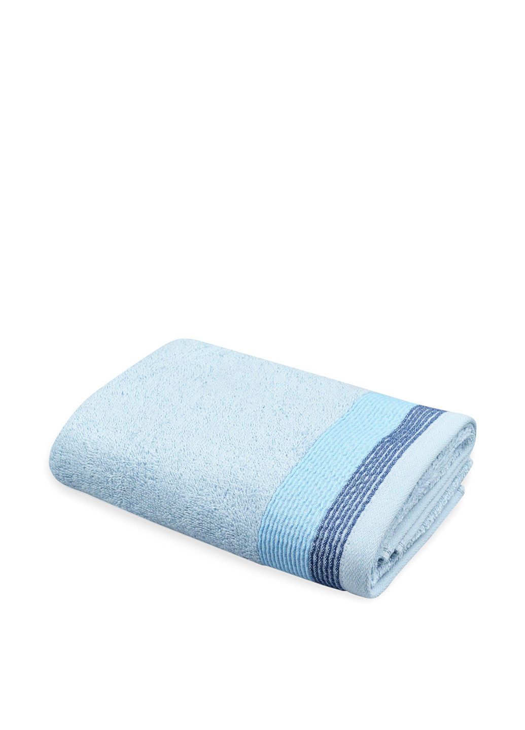 Home Line полотенце, 68х128 см однотонный голубой производство - Индия