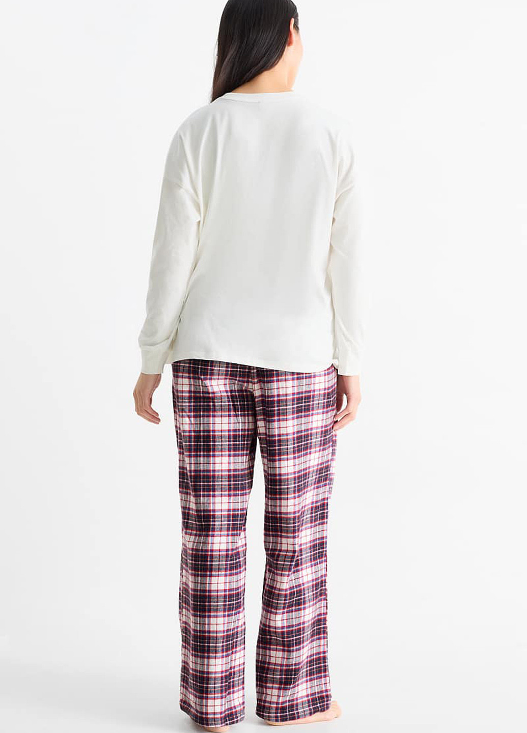 Комбинированная всесезон пижама (лонгслив, брюки) лонгслив + брюки C&A