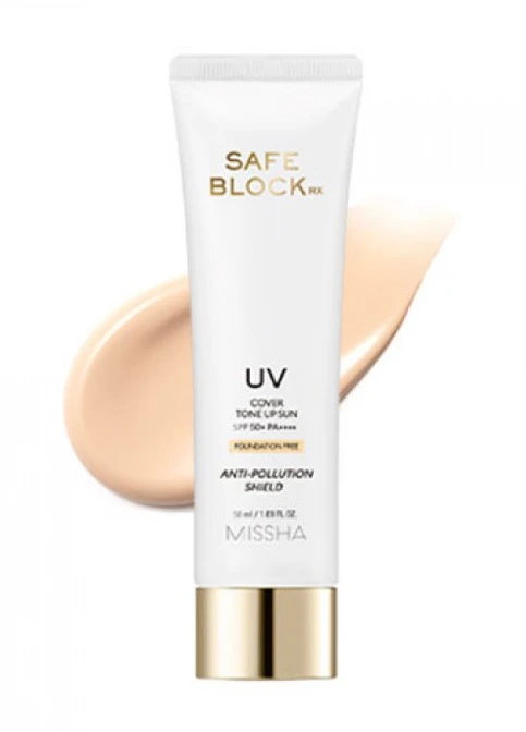 MISSHA Safe Block RX Cover Сонцезахисний крем, SPF50 + / PA ++++, 50 мл — Крем, Південна Корея (248673551)