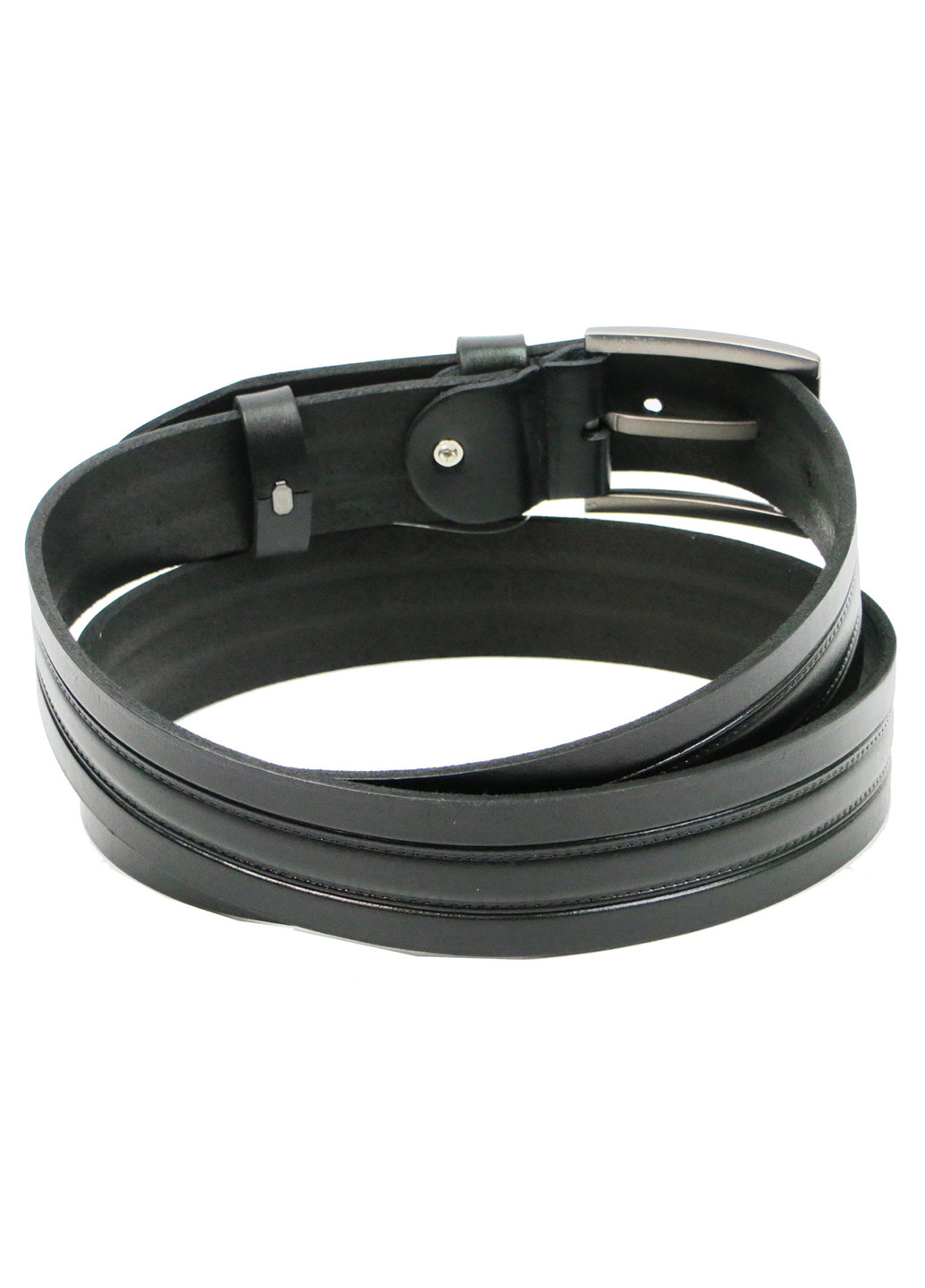 Чоловічий шкіряний ремінь 126-146х3,8 см Skipper (252413027)