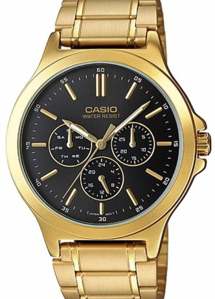 Часы MTP-V300G-1AUDF кварцевые классические Casio (253015632)