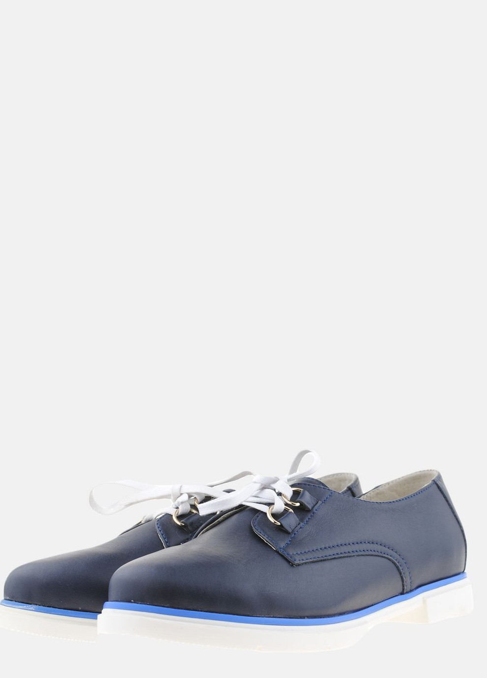 NM Туфлі R50202 Синій синій з натуральна шкіра, — демісезон (236511992)