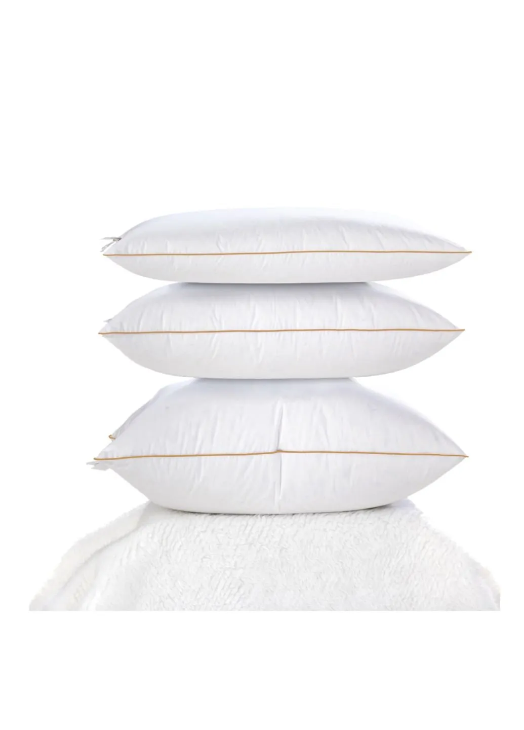 Подушка пухова Hand Made De Luxe White 904 середня 60x60 (2200000555724) Mirson (254073298)