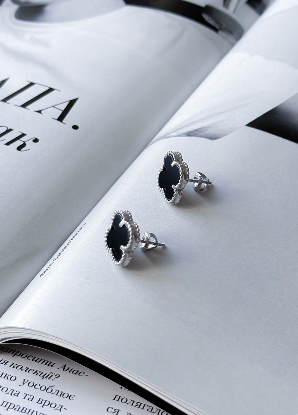 Сережки Silver Flame (295365798)