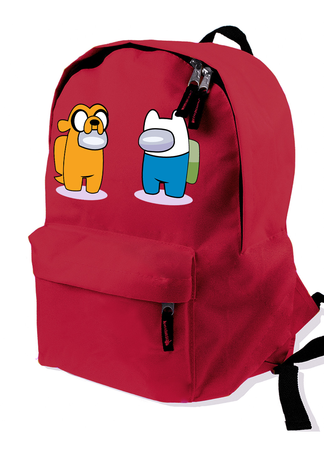 Детский рюкзак Амонг Ас Время приключений Фин и Джейк (Among Us Adventure Time Finn & Jake) (9263-2414) MobiPrint (217075303)