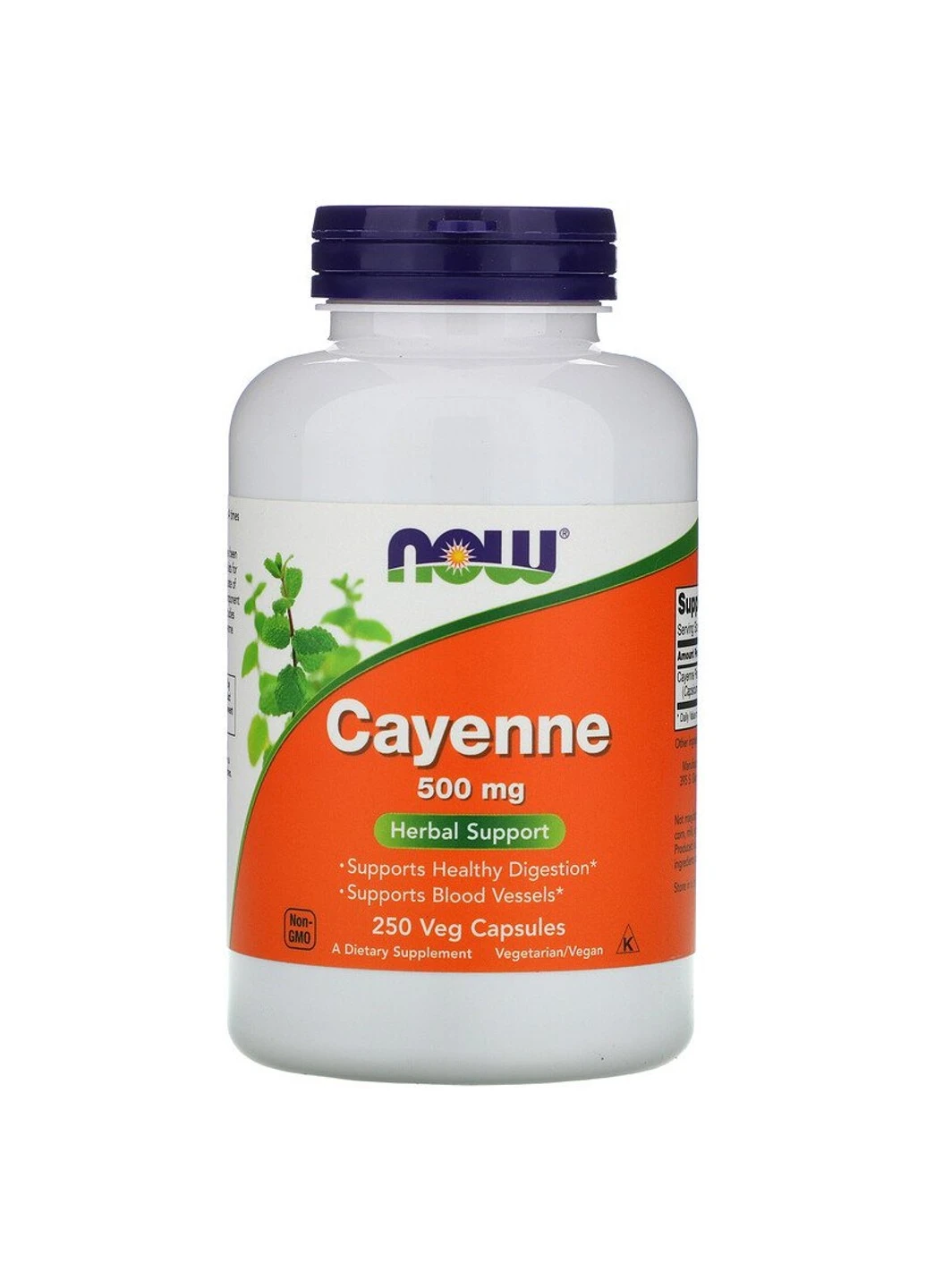 Кайенскийперець Cayenne 500 mg 250 капсул Now Foods (255408415)