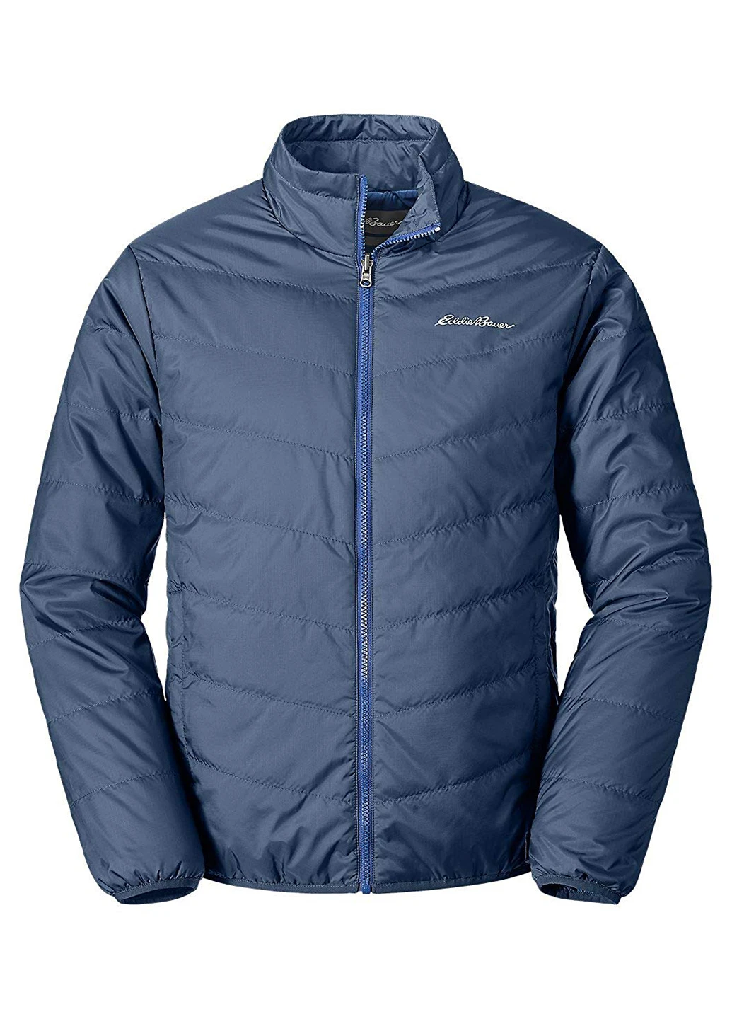 Темно-синяя зимняя куртка Eddie Bauer