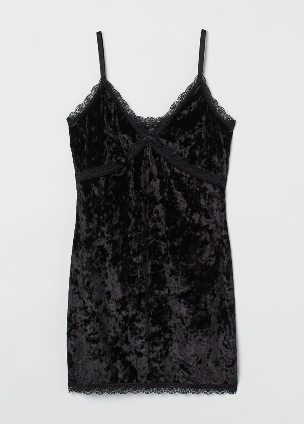 Чорна вечірня сукня сукня-комбінація H&M однотонна