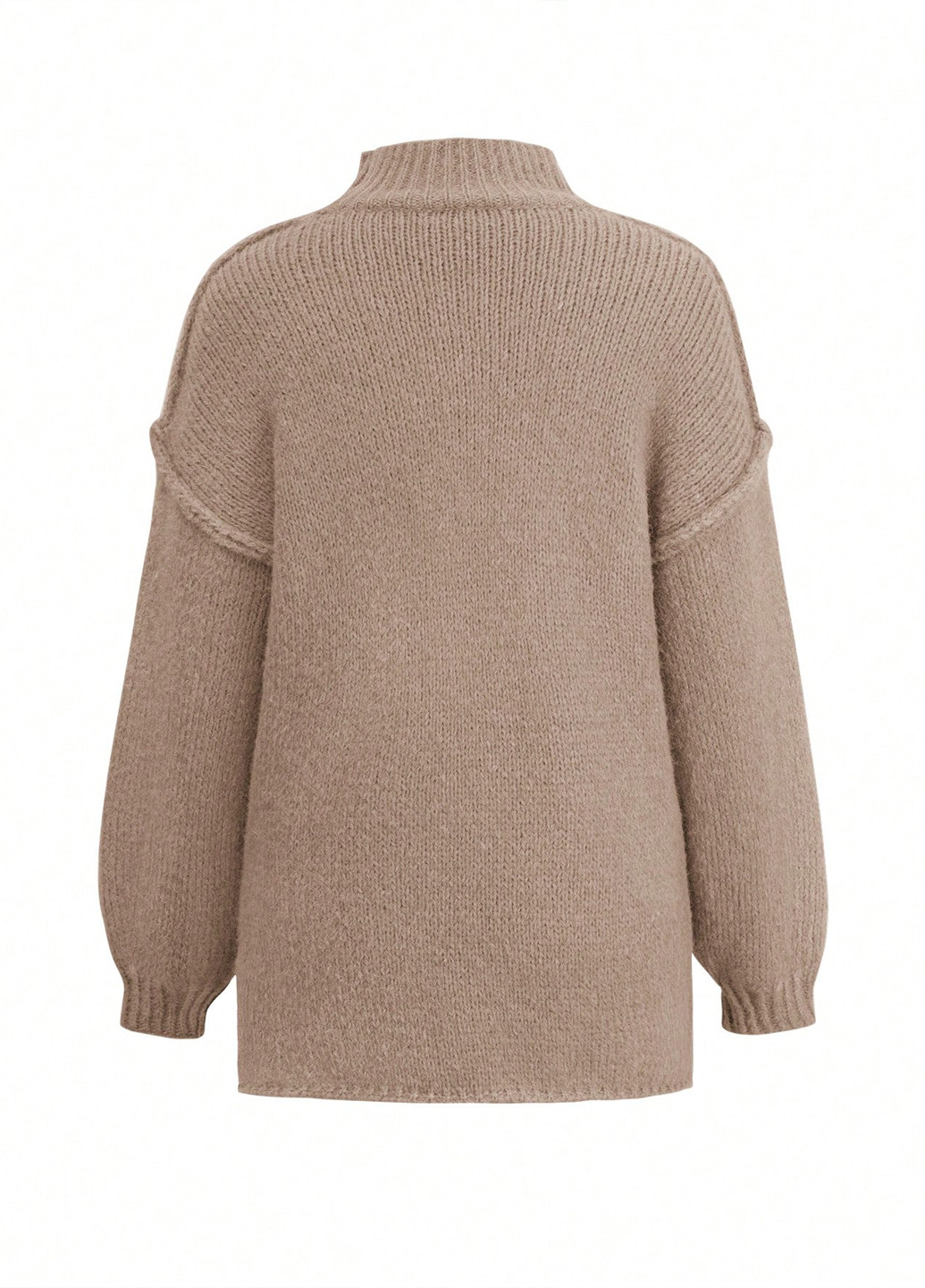 Бежевый демисезонный свитер SHEIN