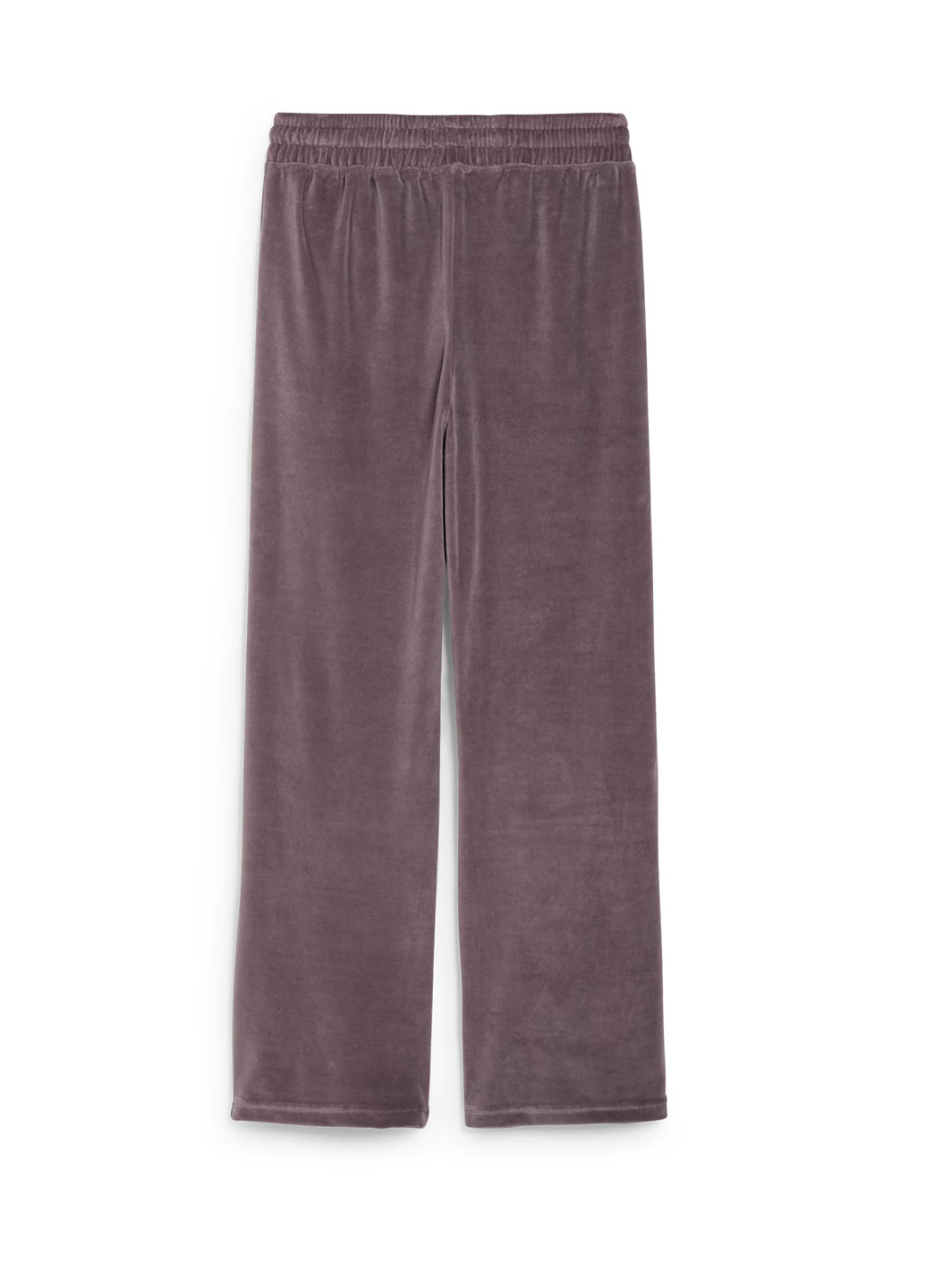 Темно-лиловые домашние демисезонные прямые брюки C&A