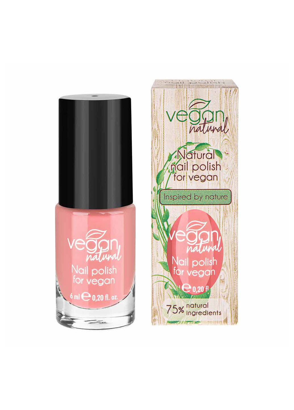 Лак для нігтів №03 персиковий Vegan Natural (215881470)