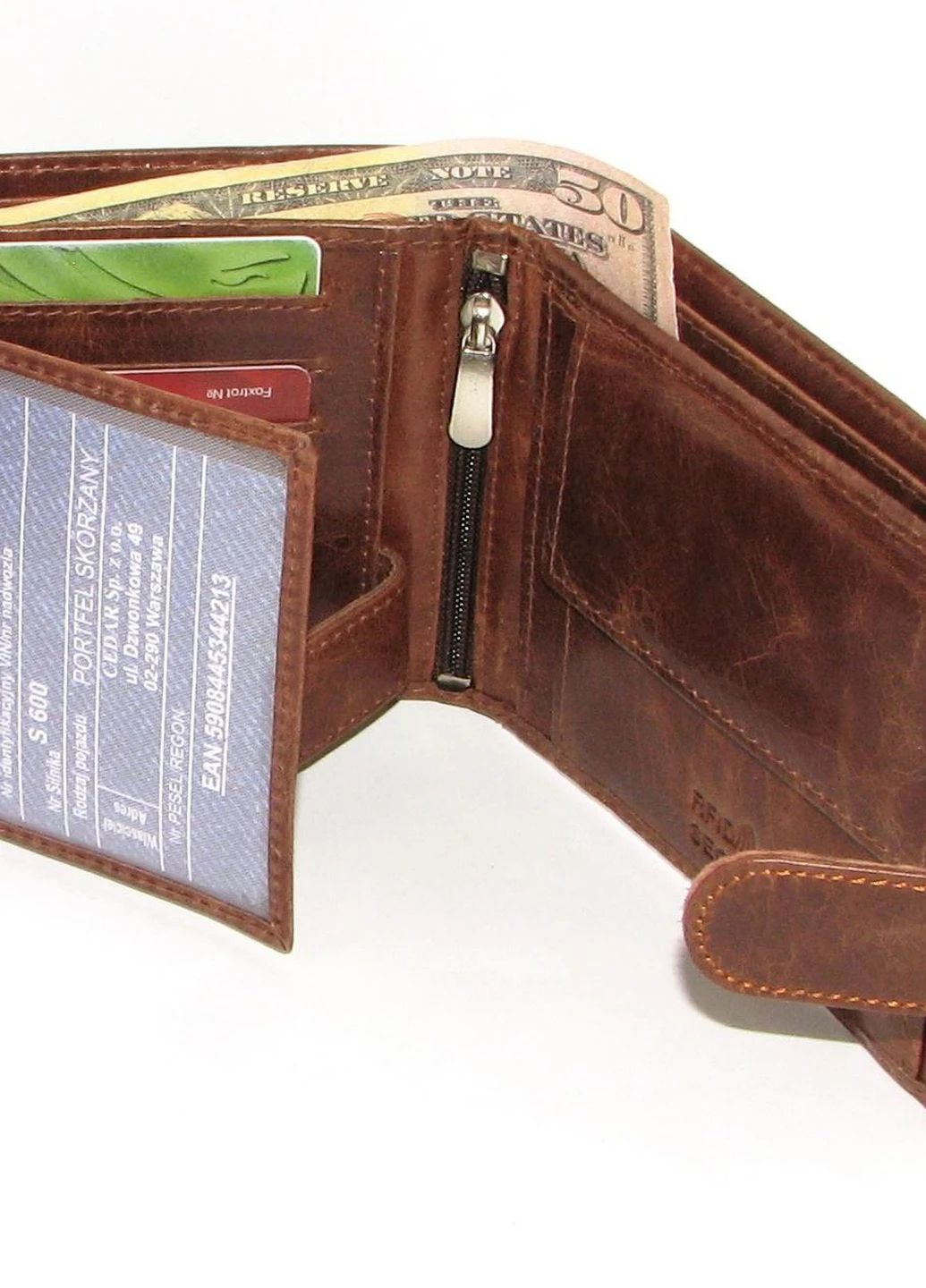 Кошелек мужской N992L-MVTB BROWN Buffalo Wild (253932915)