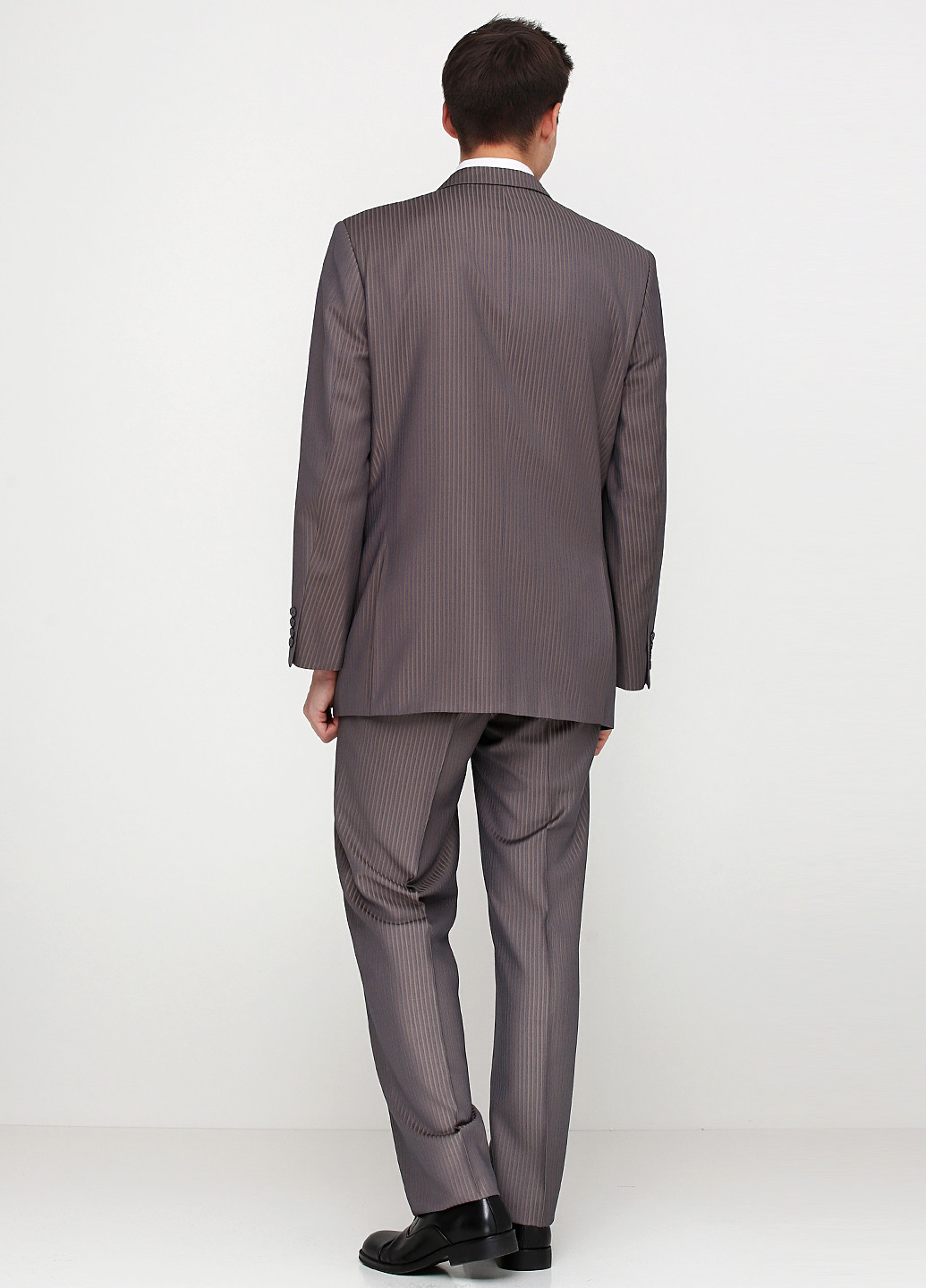 Сіро-коричневий демісезонний костюм (пиджак, брюки) брючний Maestro Bravo