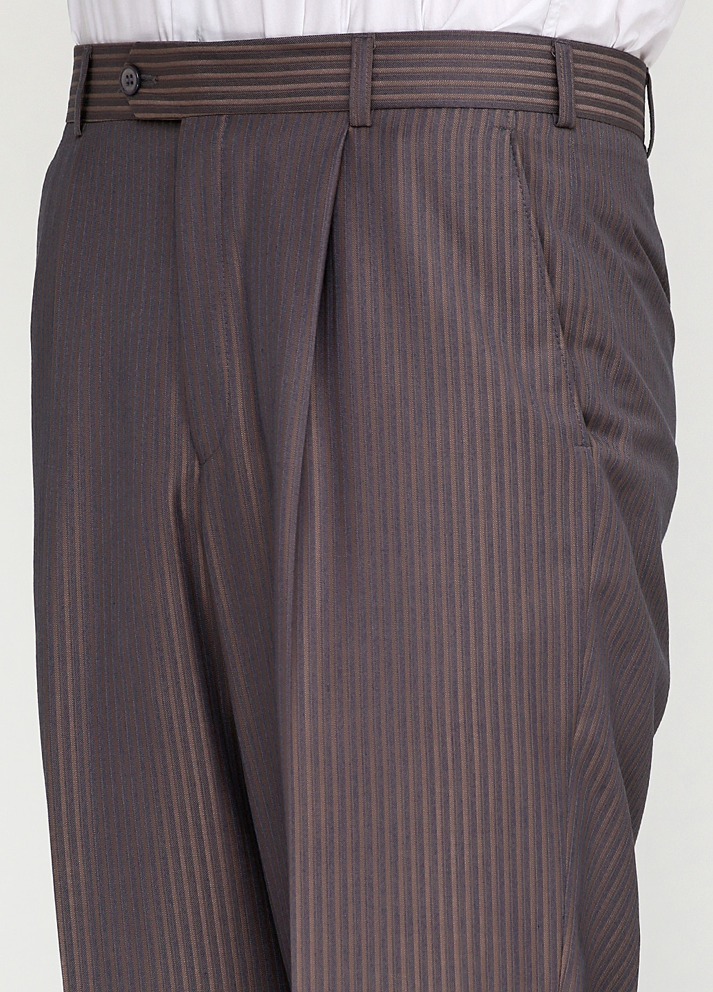 Серо-коричневый демисезонный костюм (пиджак, брюки) брючный Maestro Bravo