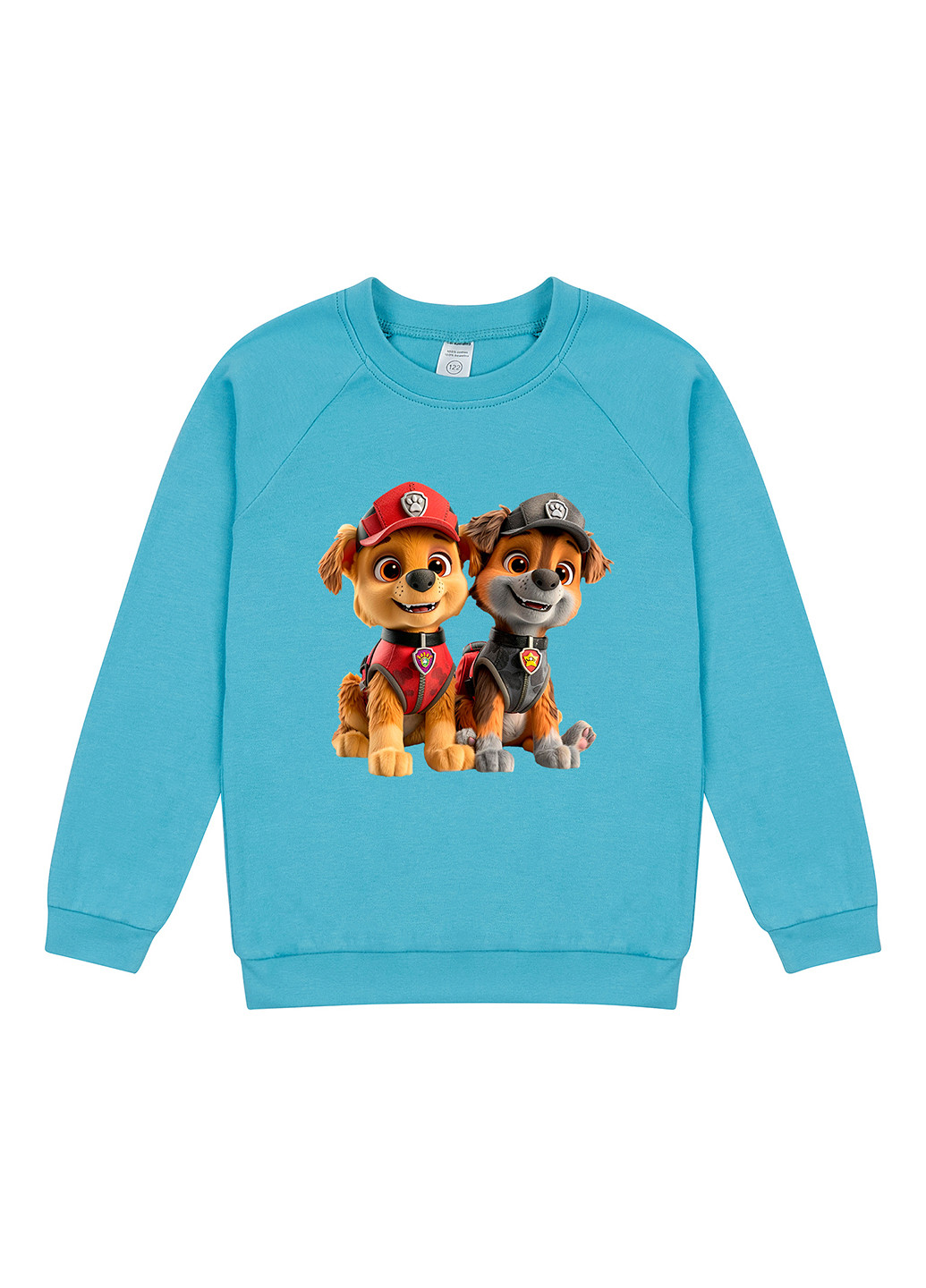 Блакитний світшот Garnamama персонажі без декору (369145592)