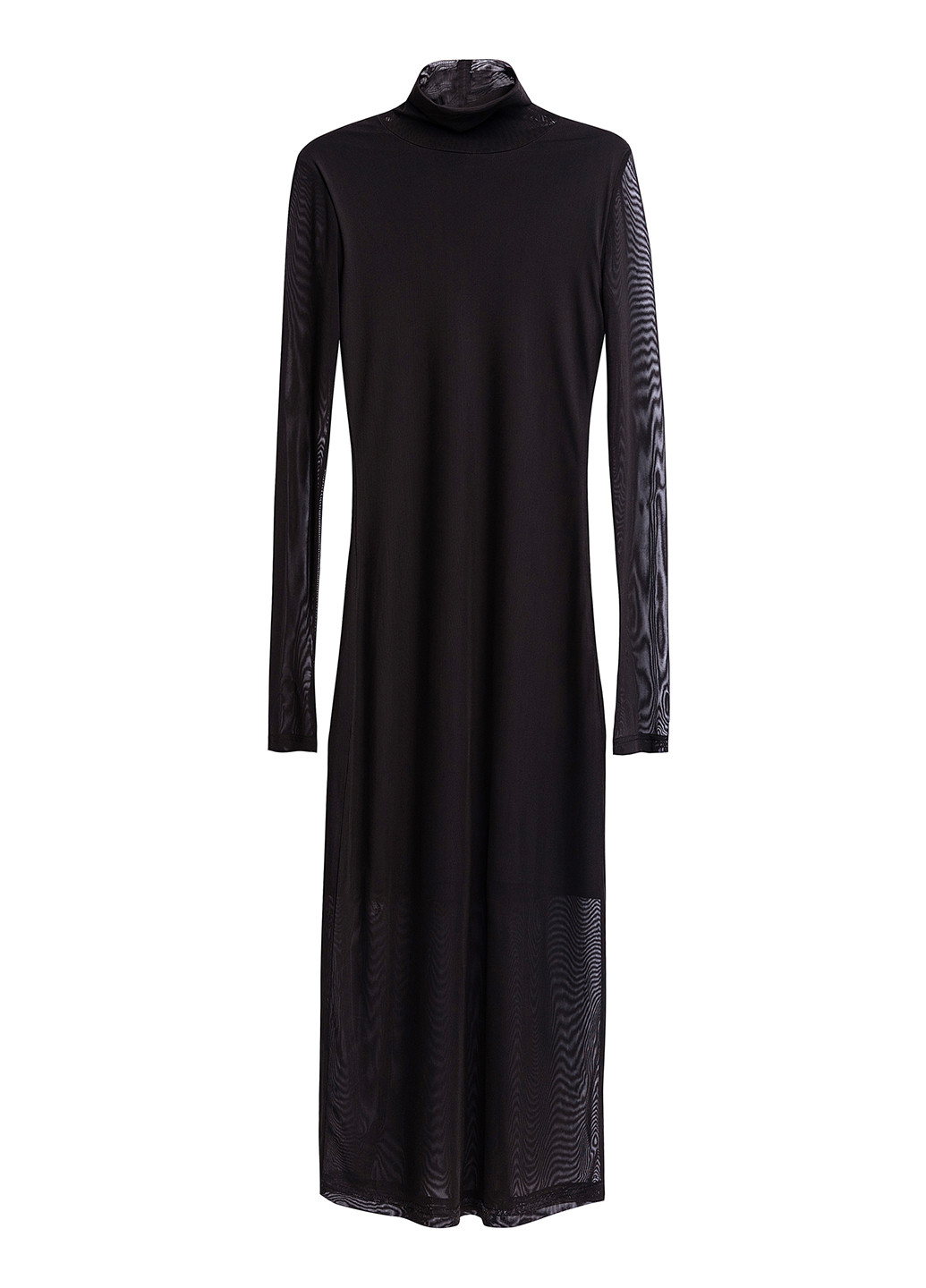 Черное кэжуал платье платье-водолазка befree однотонное