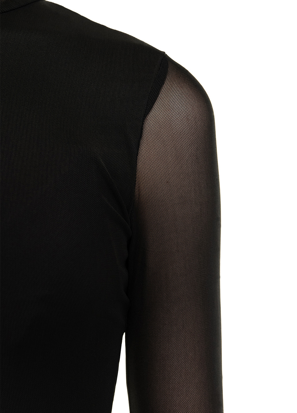 Черное кэжуал платье платье-водолазка befree однотонное