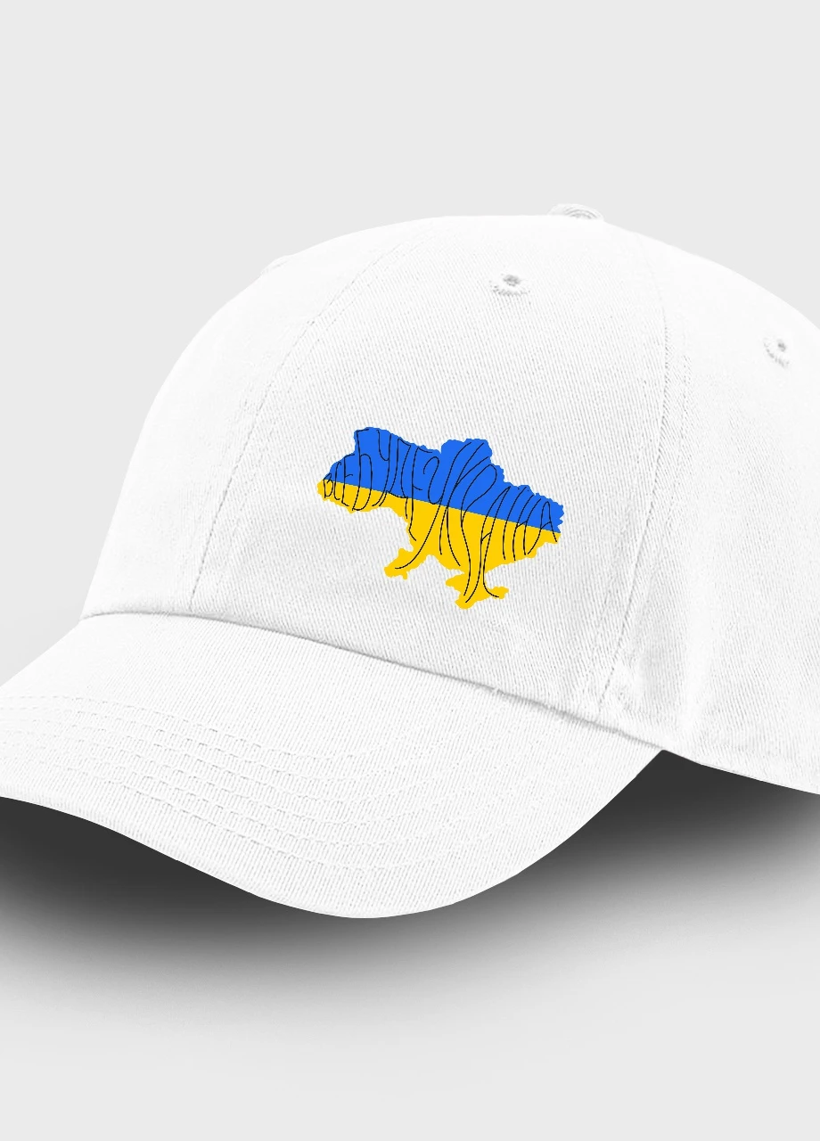 Кепка детская для мальчиков Всё будет Украина (9273-3771-1) Белый MobiPrint (253484490)