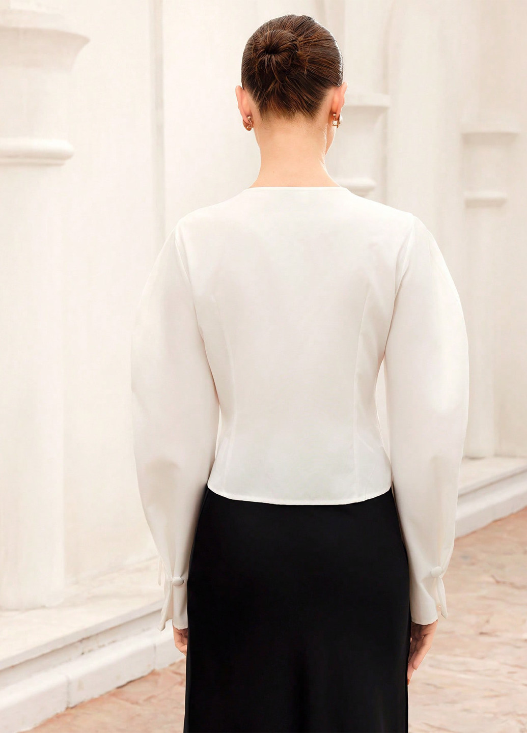 Біла блуза SHEIN