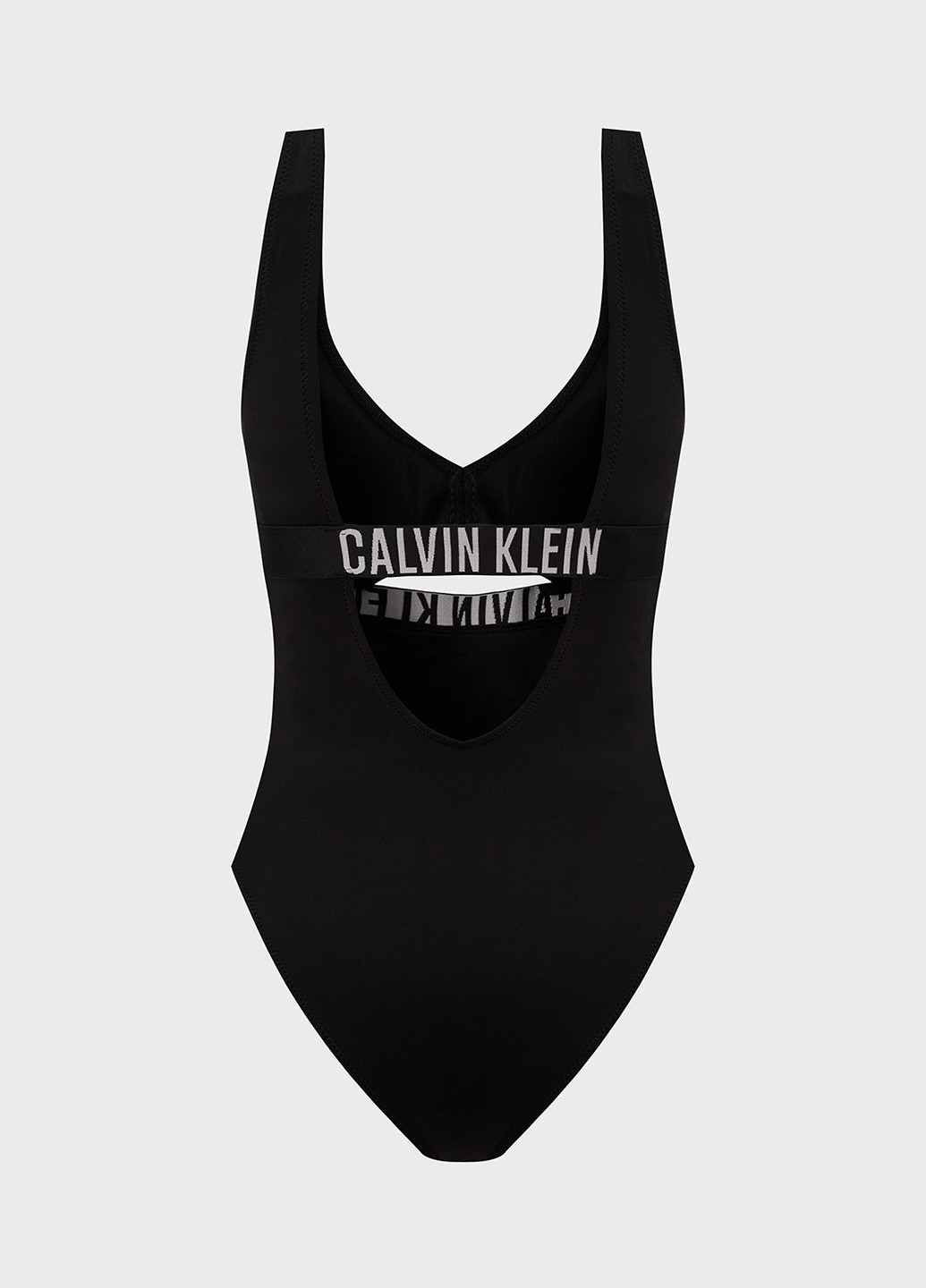 Чорний літній купальник суцільний Calvin Klein