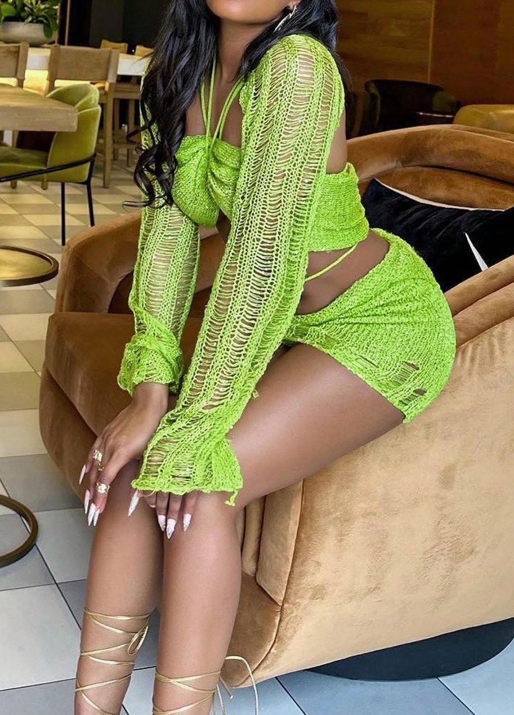 Костюм (топ, юбка) SHEIN (330817611)