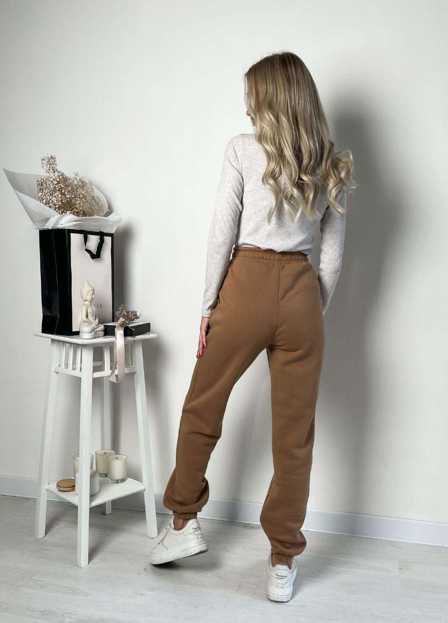 Темно-коричневые брюки New Trend