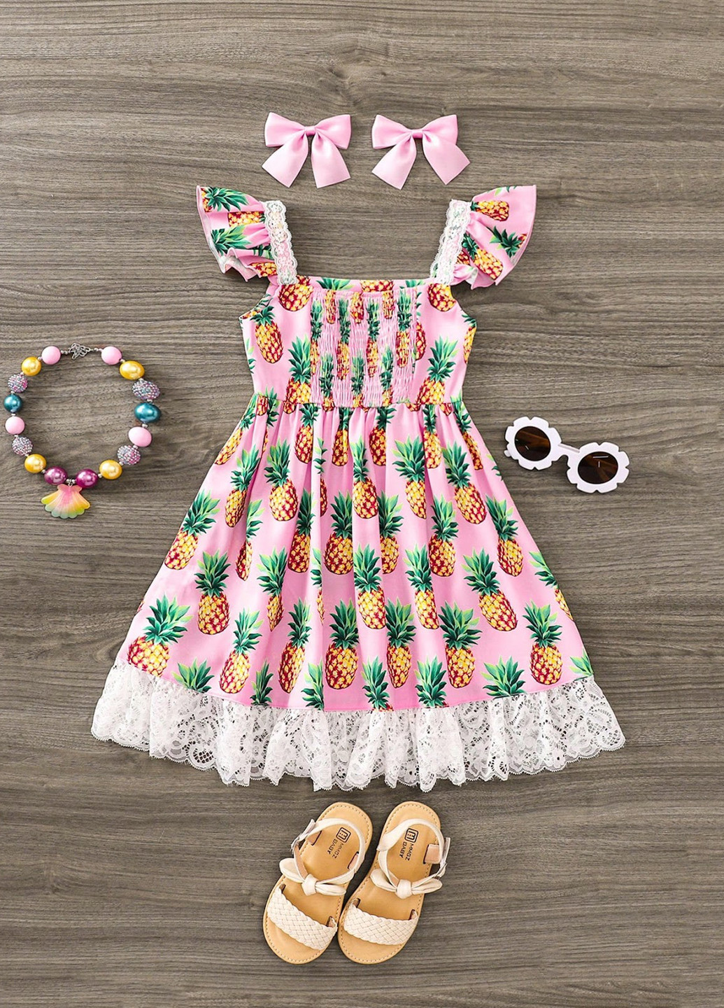 Комбинированное платье SHEIN (323127039)