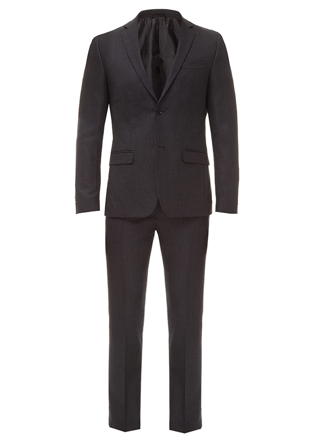 Чорний демісезонний костюм (піджак, брюки) брючний VD One