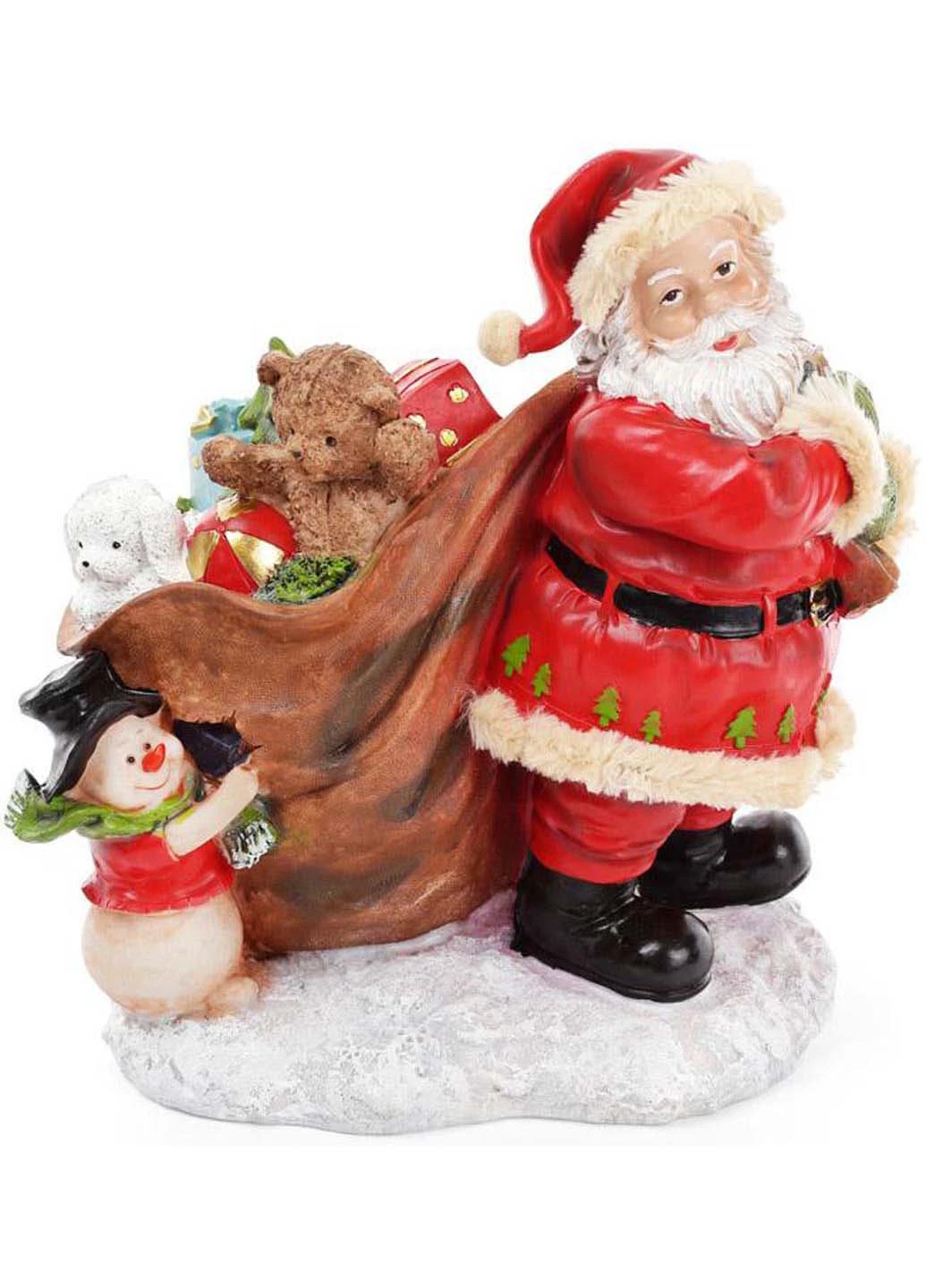 Новогодняя Статуэтка Santa с подарками 28 см Bona (255430065)