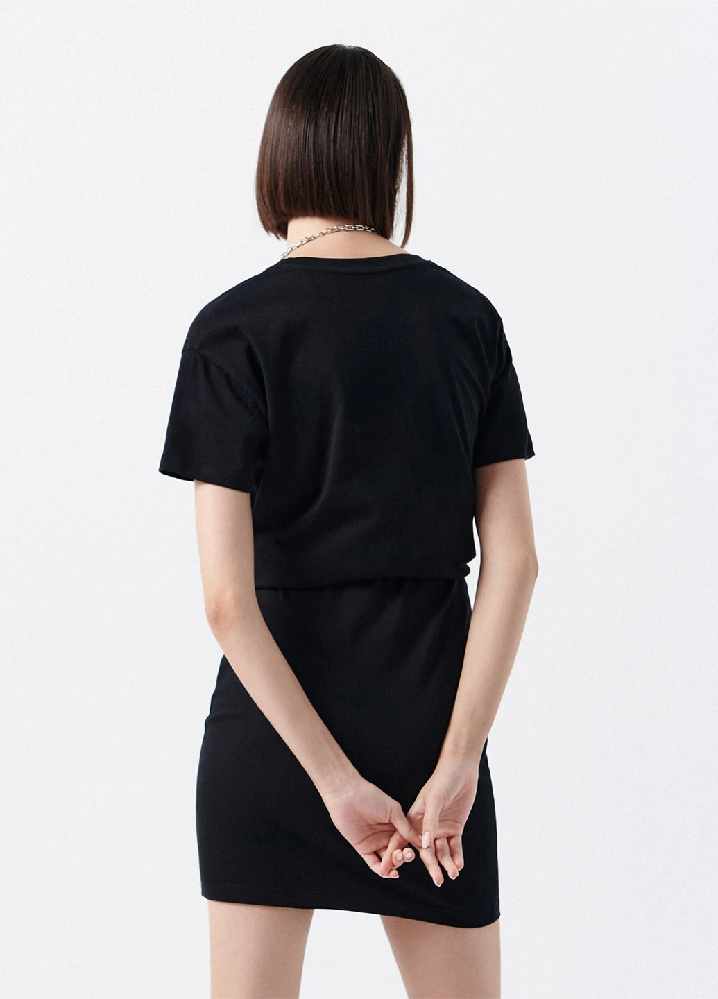 Черная кэжуал однотонная юбка Cropp