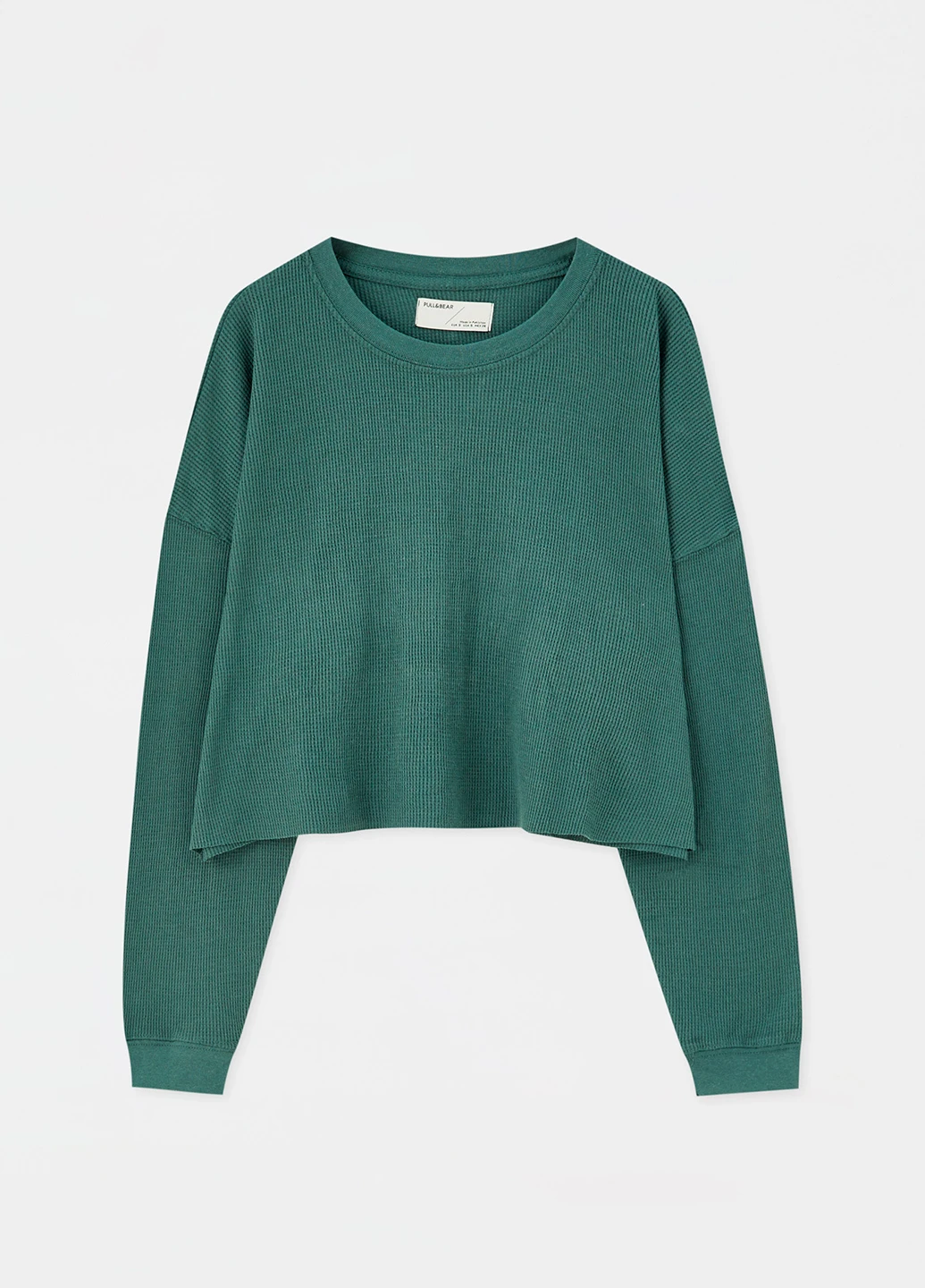 Зеленый демисезонный джемпер джемпер Pull & Bear
