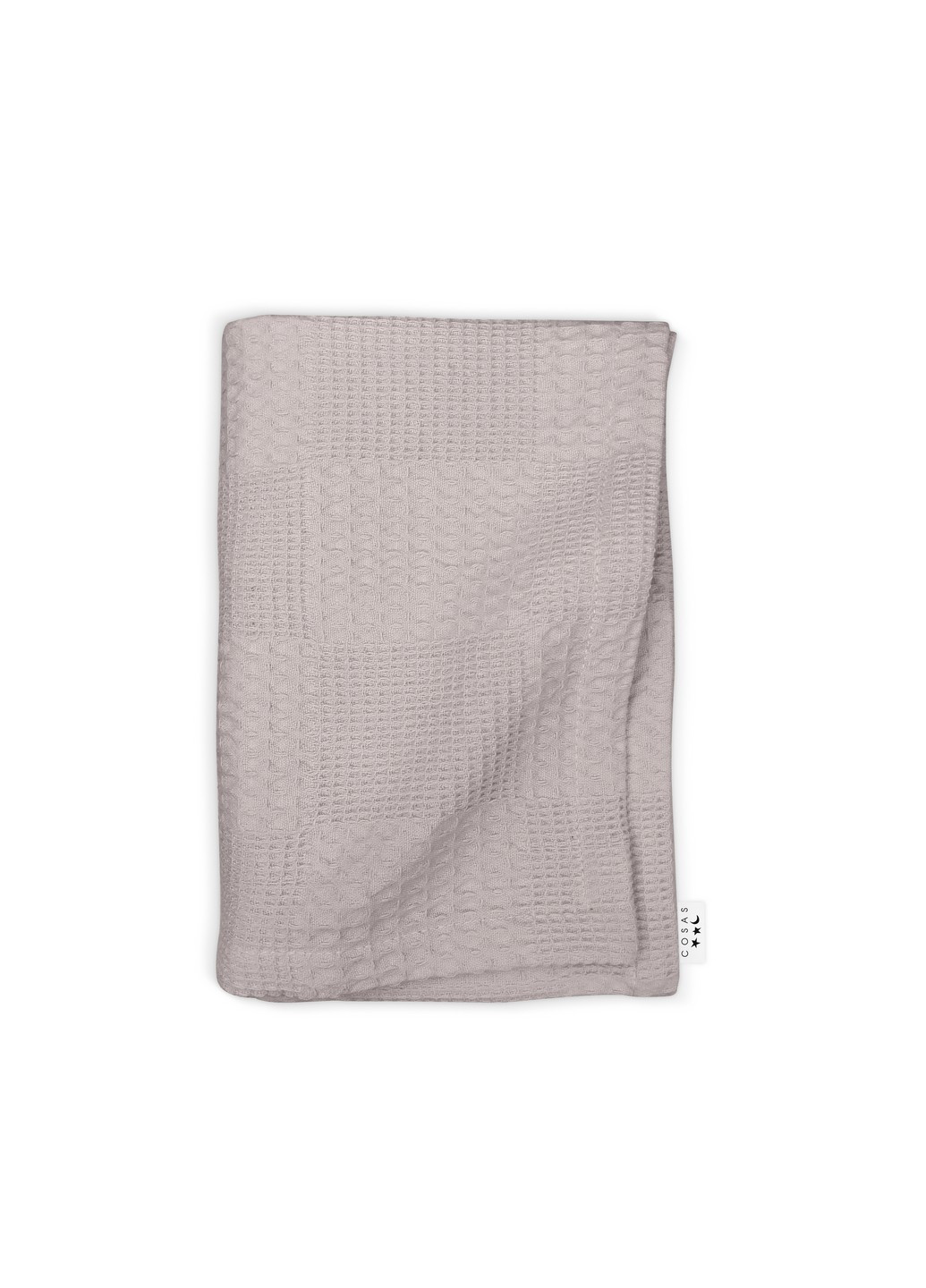 Набор полотенец CUBE WHITE / COFFE (75х95 см - 1 шт и 75х130 см - 1 шт) Cosas однотонный бежевый