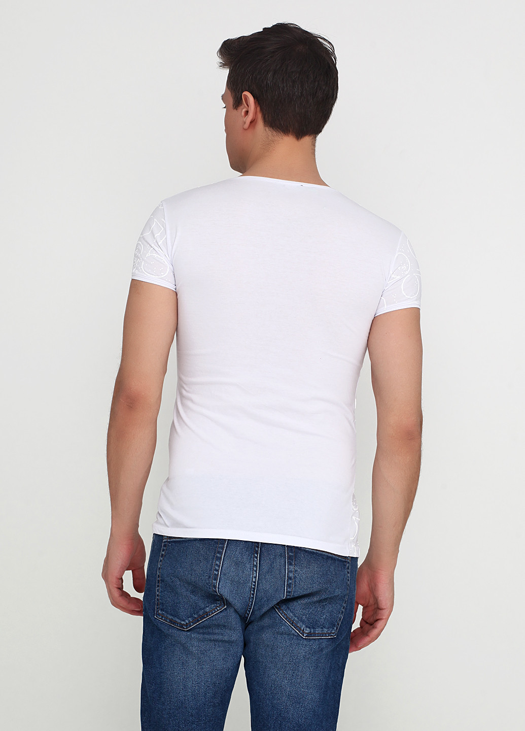 Біла футболка Neo Cavalli