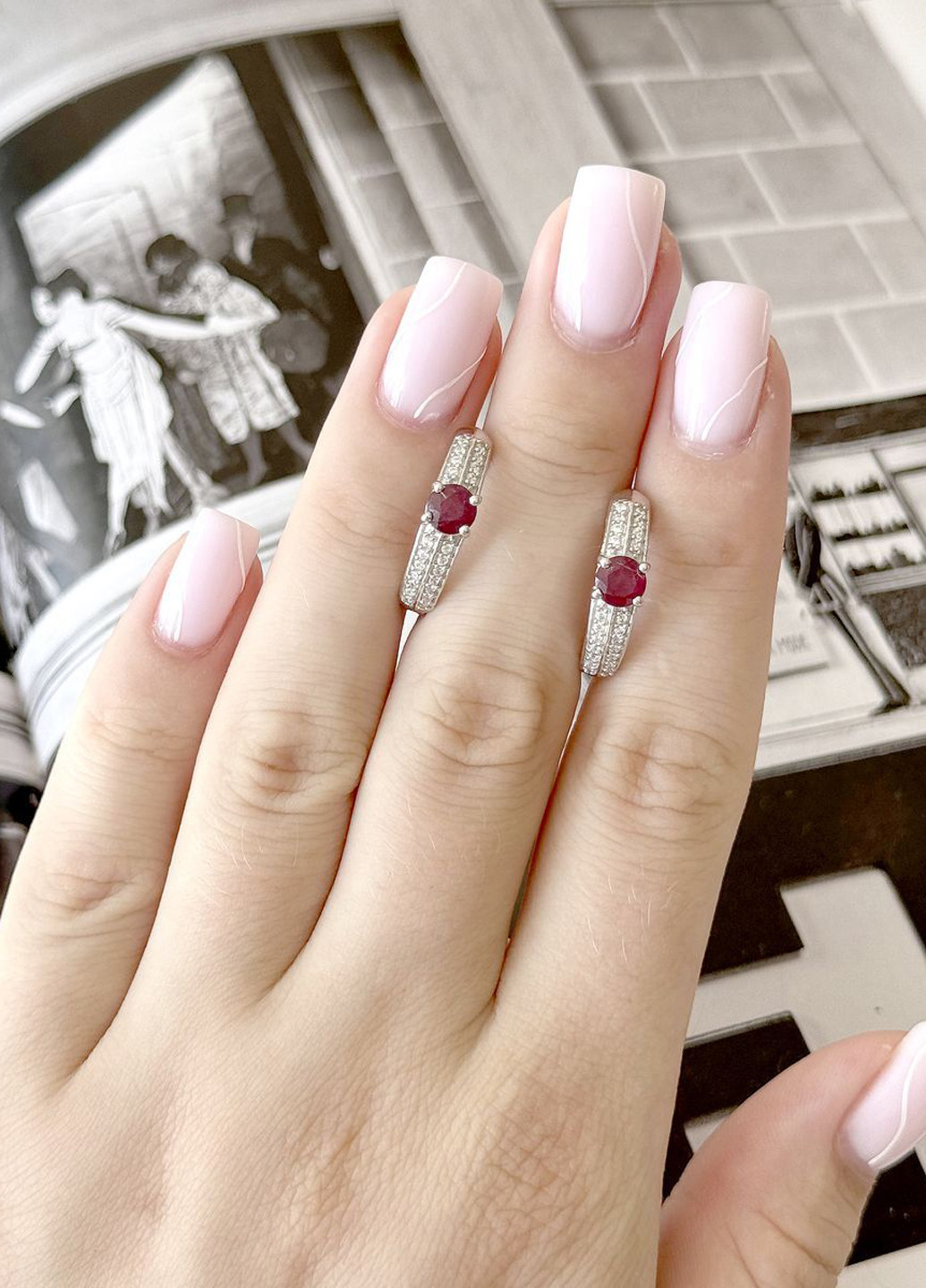 Сережки Silver Flame (301048041)