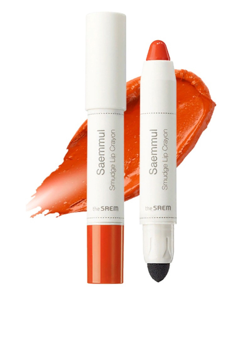 Помада для губ Saemmul Smudge Lip Crayon OR01, 2,5 г The Saem (154554848)