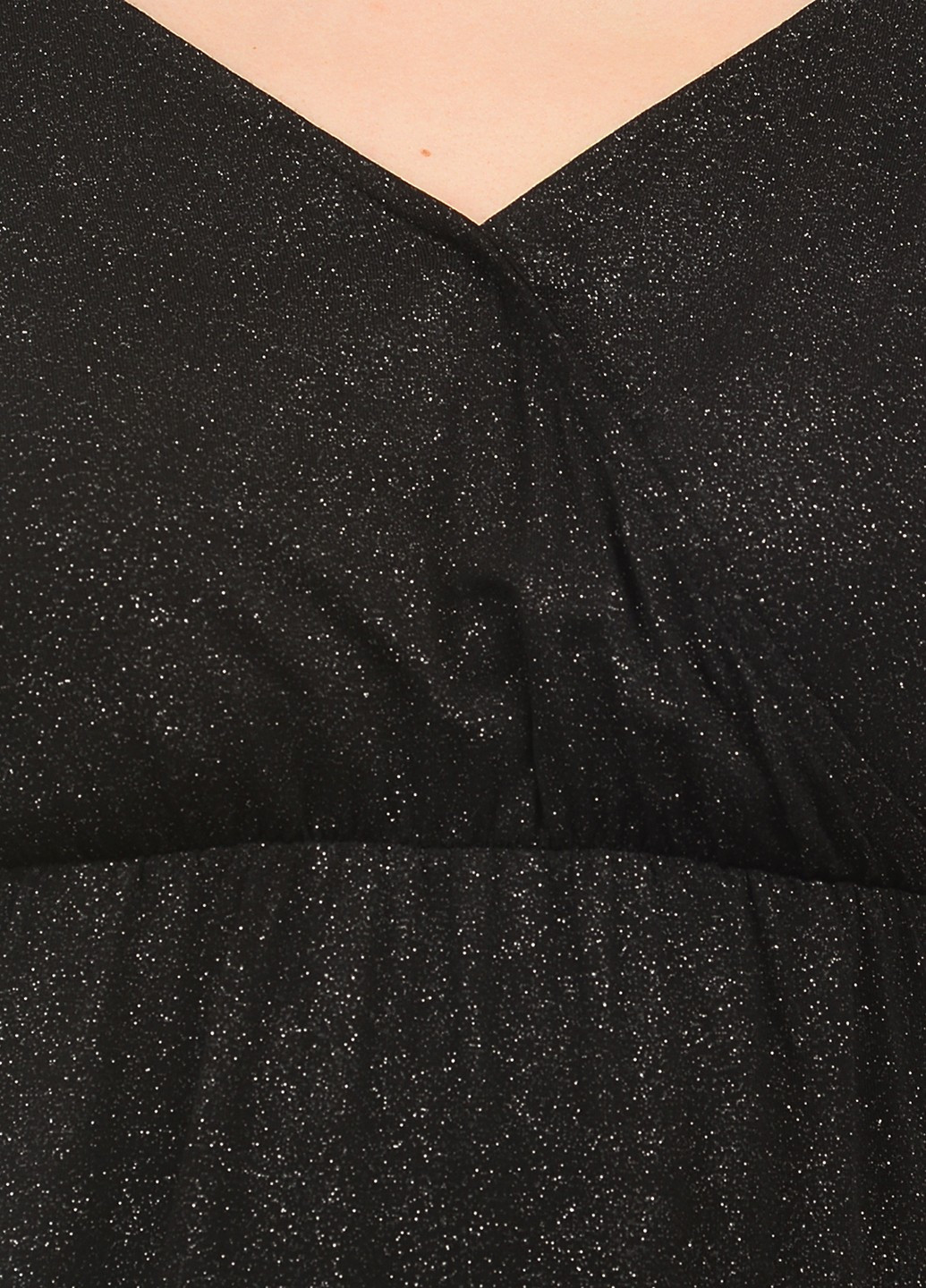 Черное кэжуал платье Kiabi однотонное