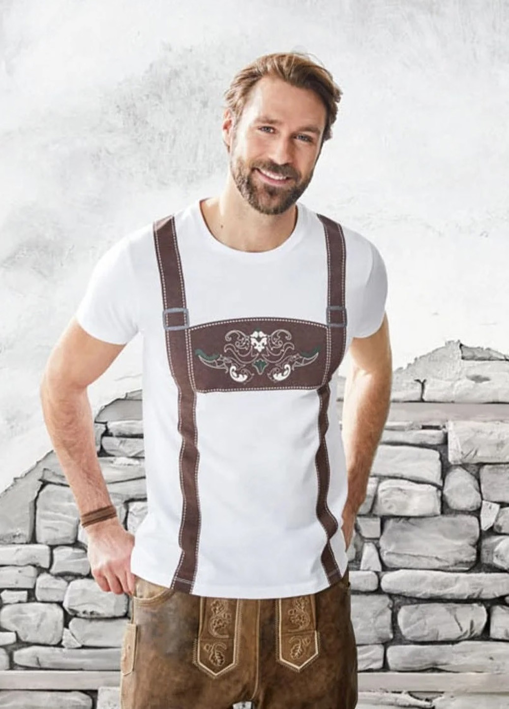 Белая футболка Livergy