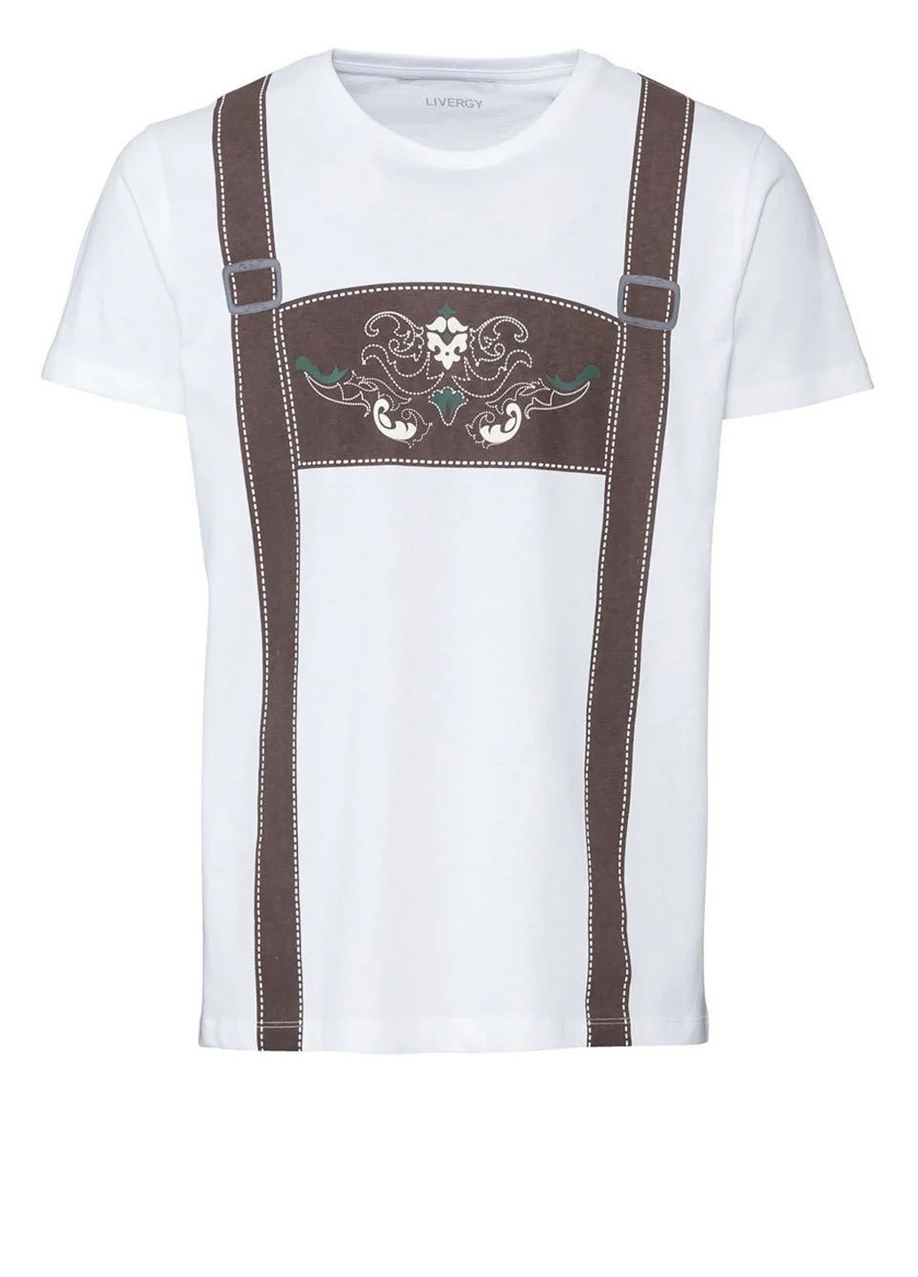 Белая футболка Livergy