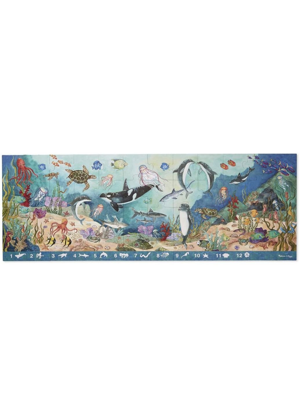 Пазл Мега "Морское дно", 48 элементов (MD4493) Melissa&Doug (249984368)