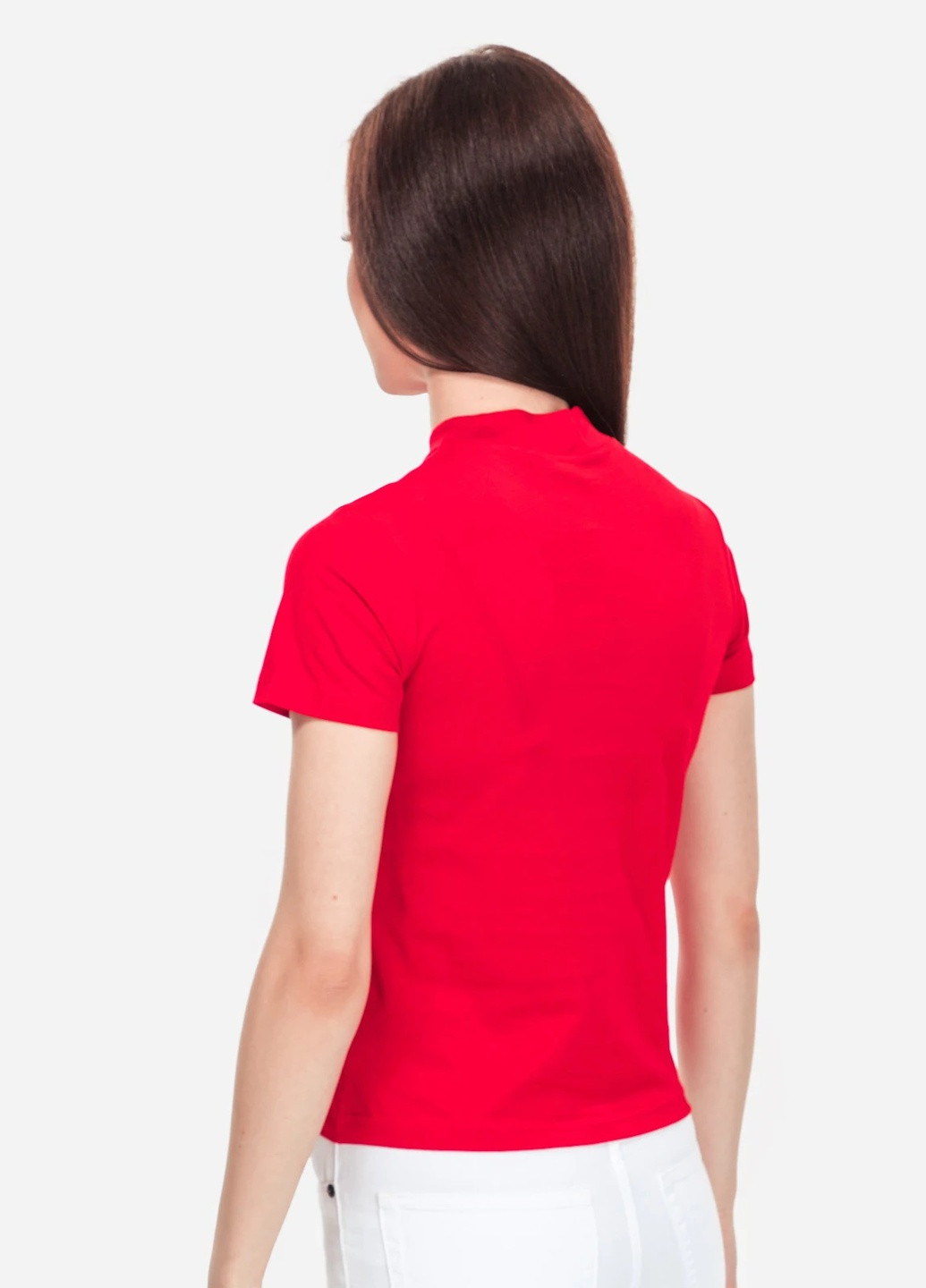 Красная летняя футболка Cheap Monday