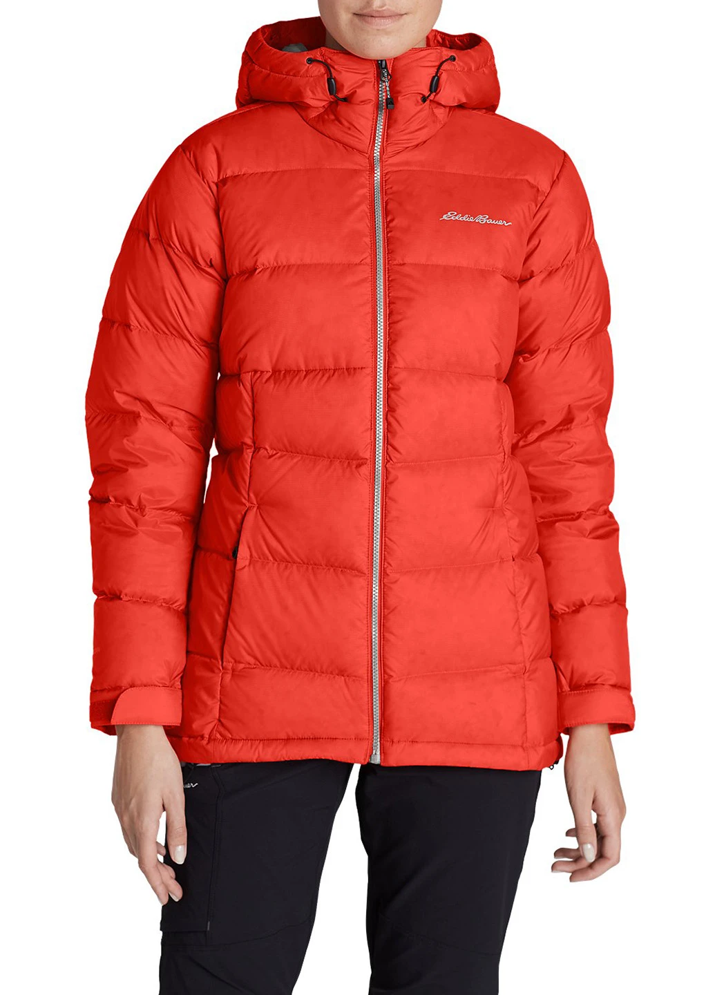 Оранжевая демисезонная куртка Eddie Bauer