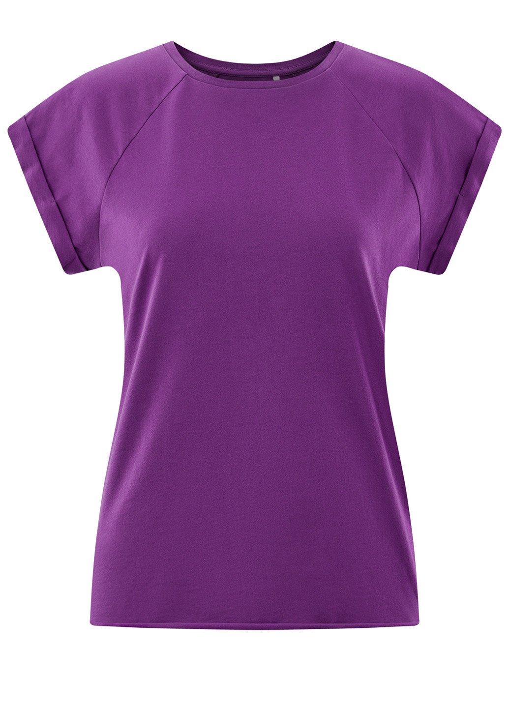 Фіолетова літня футболка Oodji