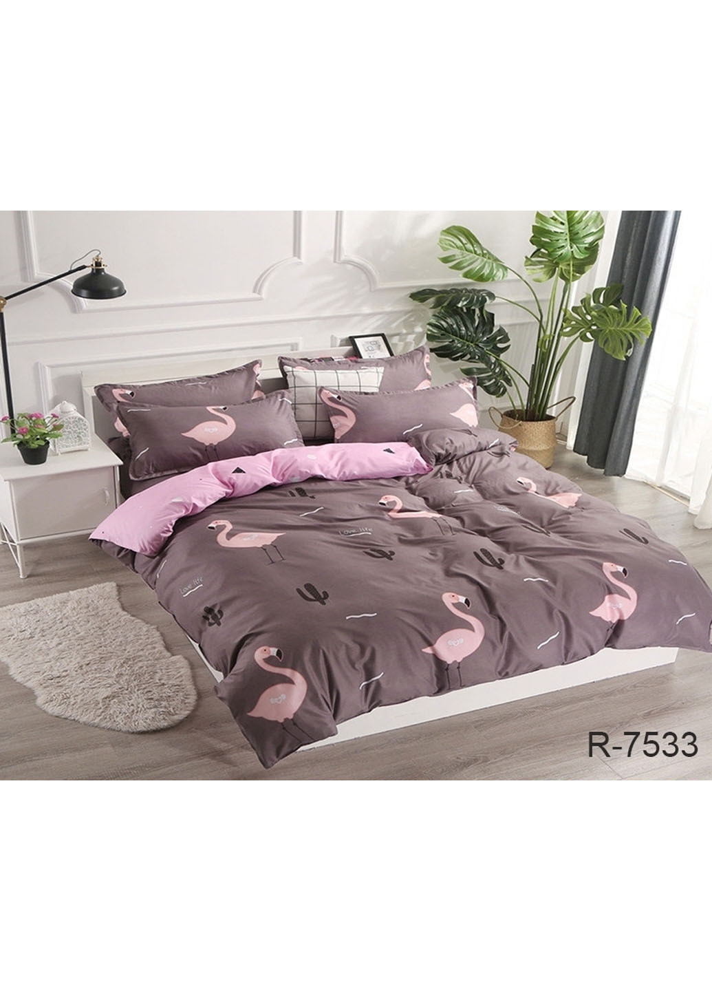 Постільна білизна 2-спальний Tag (201742915)