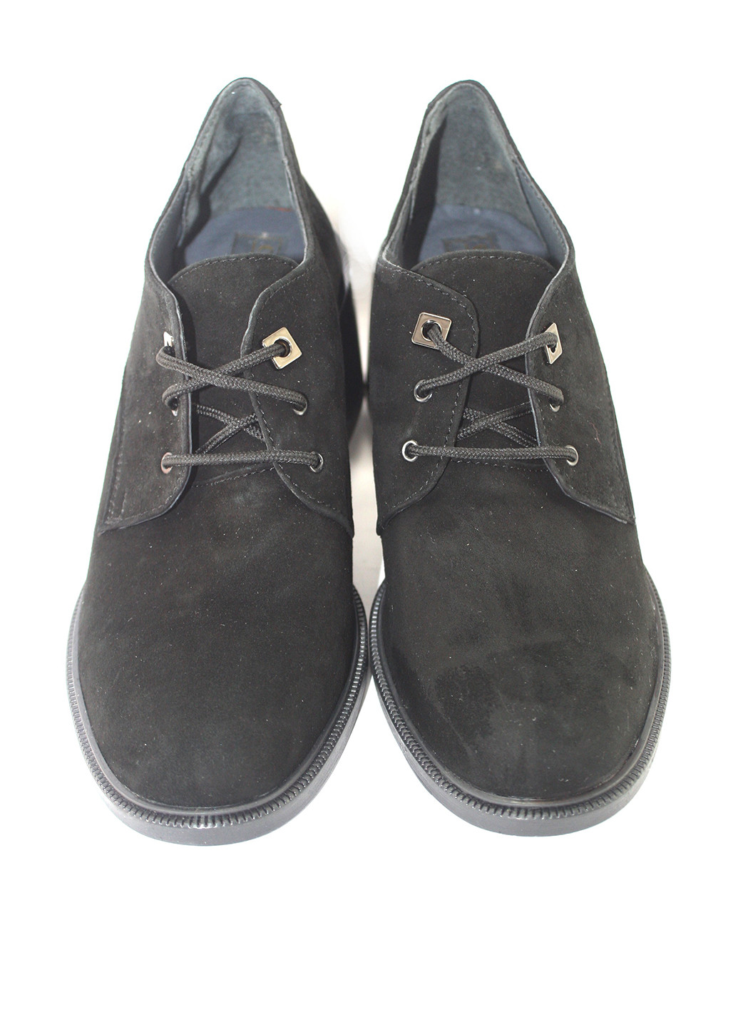 Mila Туфлі чорний з натуральна замша, — демісезон (356509265)