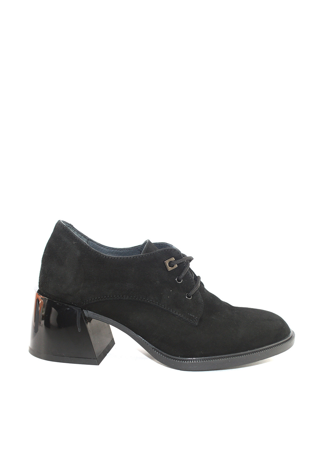 Mila Туфлі чорний з натуральна замша, — демісезон (356509265)