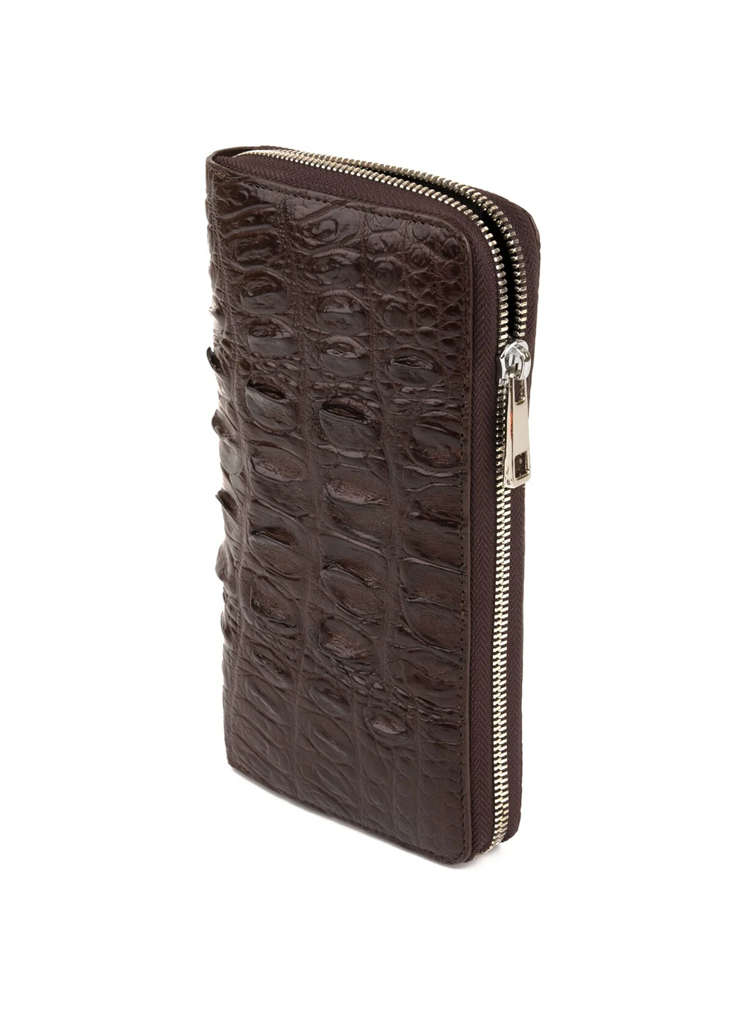 Чоловічий шкіряний гаманець 20,5х11 см Crocodile leather (252129645)