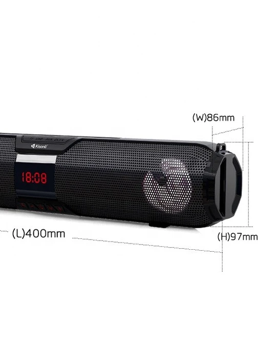 Портативна колонка LED-900 акумуляторна з підсвічуванням USB, SD, Bluetooth XPRO (253455470)