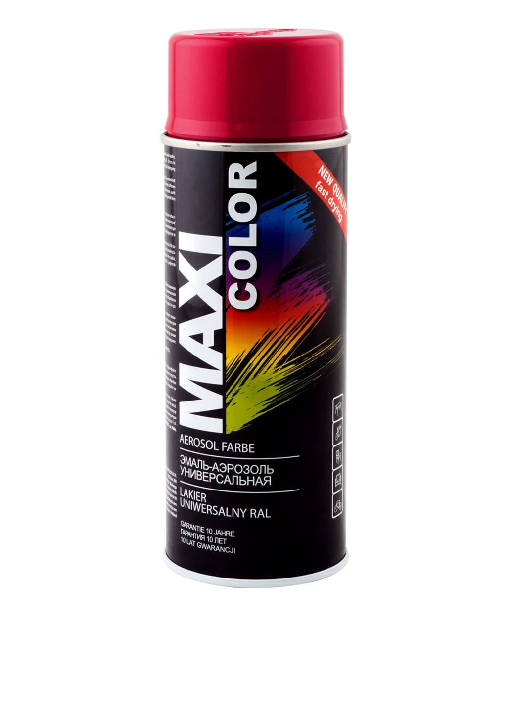 Эмаль аэрозольная Ral 3003 рубиново-красная, 400 мл Maxi Color (141979965)