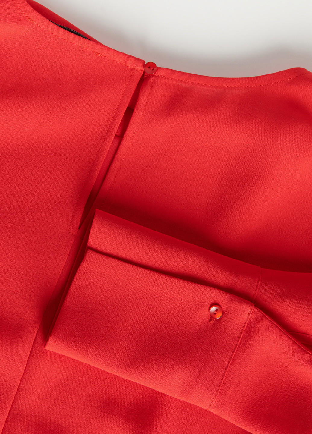 Яскраво-червона коктейльна, кежуал сукня кльош Reserved однотонна