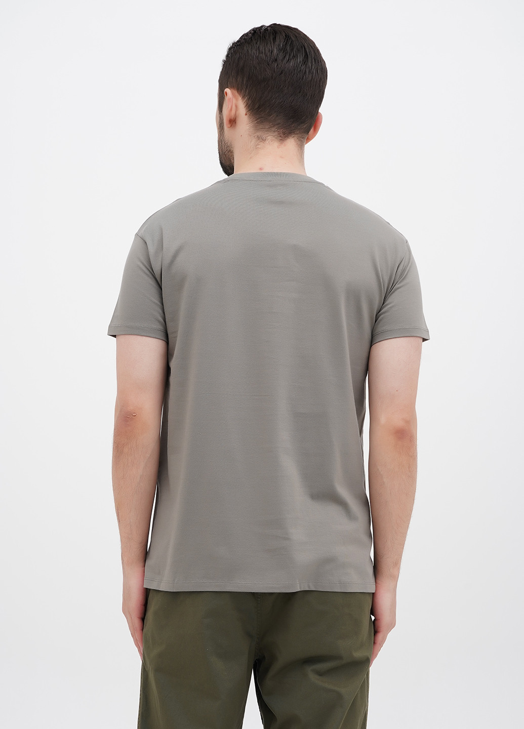 Сіро-зелена футболка Sol's